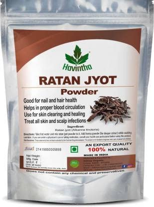 Havintha Ratanjot Powder (Root) Use for Hair Fall, Hair Growth, Skin Burns (100 g)