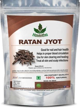 Havintha Natural Ratanjot Root Whole use for Hair Fall, helps scalp infection , Skin Burns & Cooking