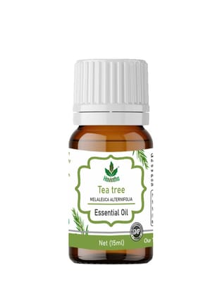 Havintha Tea-Tree Essential Oil For Healthy and Glowing Skin, Acne, Dark spots and Reducing Dandruff | Pure and Organic-15 ml.