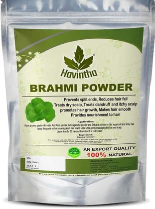 Havintha brahmi powder hair fall nourishment relaxation growth - 227 grams