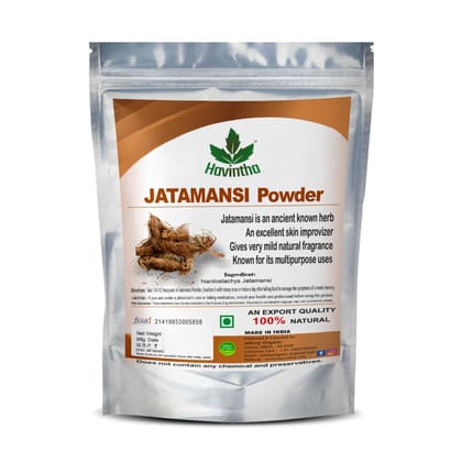 Havintha jatamansi powder for hair growth split ends scalp nourishment - 227 grams