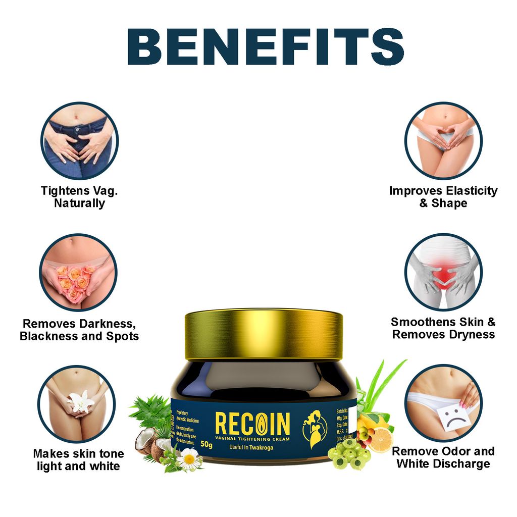 Nutriley Recoin Cream - Vagina Tightening Cream (50 Gms)