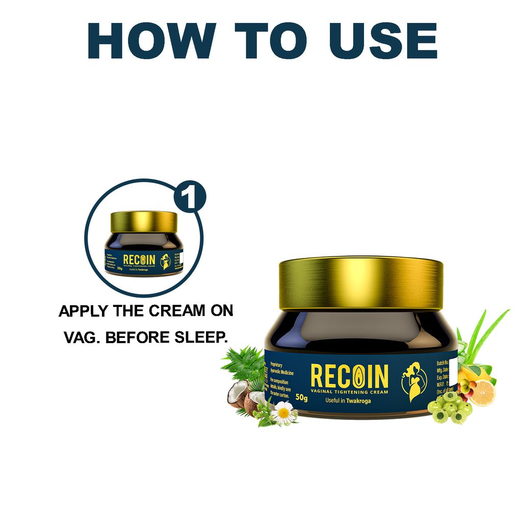 Nutriley Recoin Cream - Vagina Tightening Cream (50 Gms)