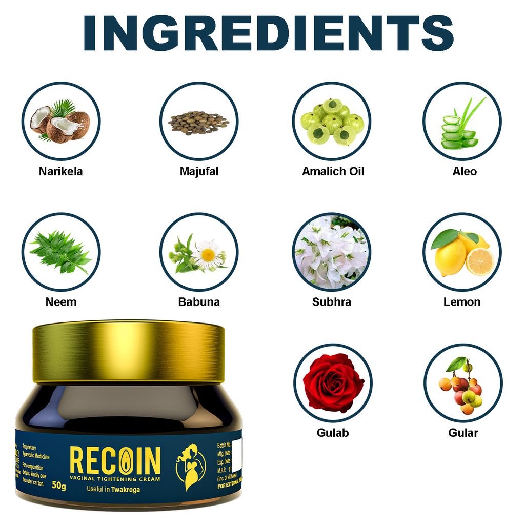 Nutriley Recoin Cream - Vagina Tightening Cream (50 Gms)