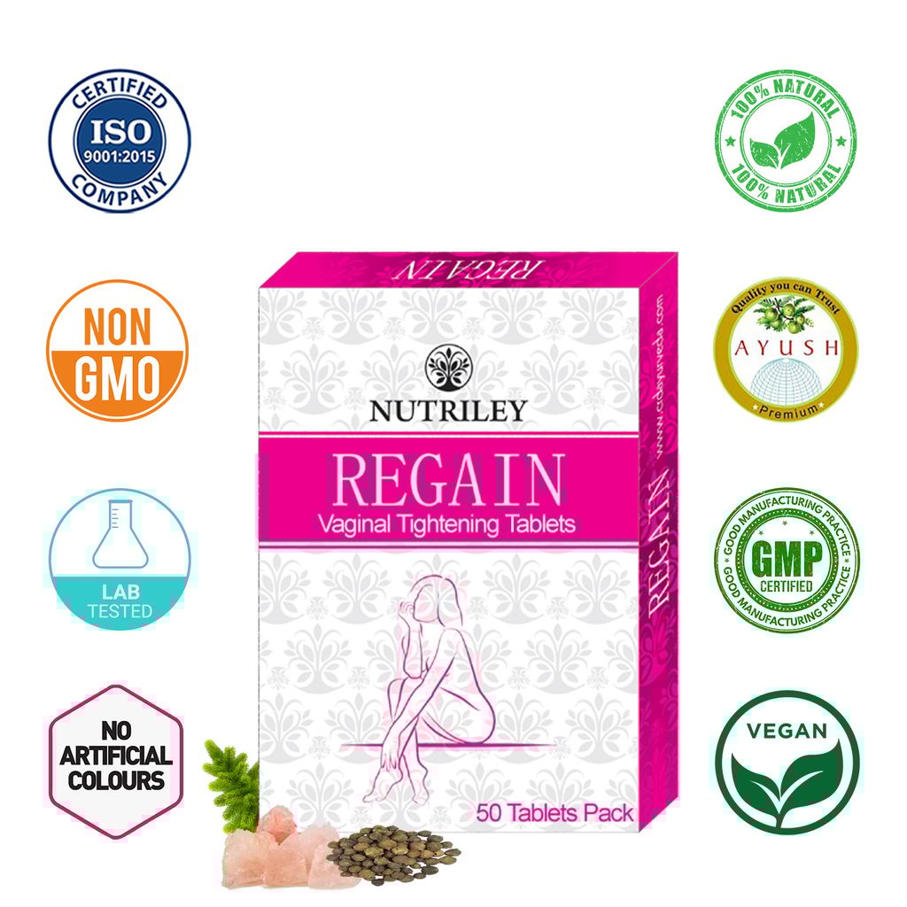 Nutriley Regain Tablet - Vag. Tightening & Whitening Cream (50 Gms)