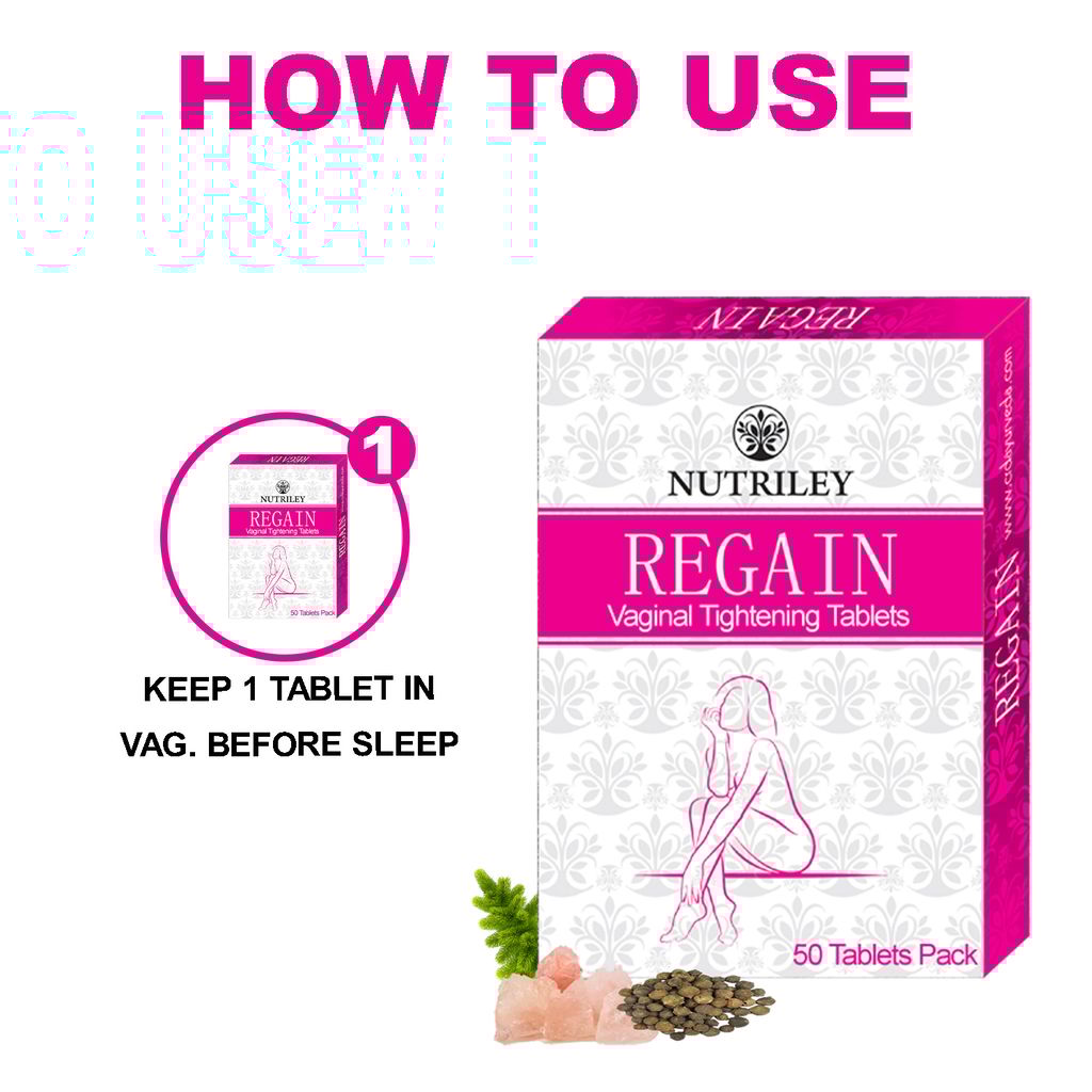 Nutriley Regain Tablet - Vag. Tightening & Whitening Cream (50 Gms)