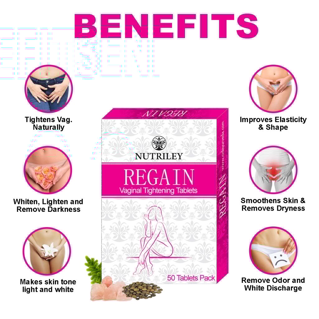 Nutriley Regain Tablet - Vag. Tightening & Whitening Cream (50 Gms)
