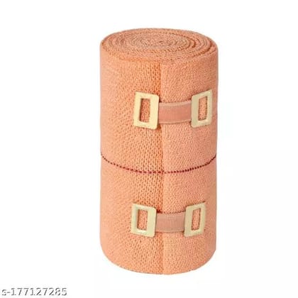 Cruzine Cotton Crepe Bandage with brown clips (Premium)