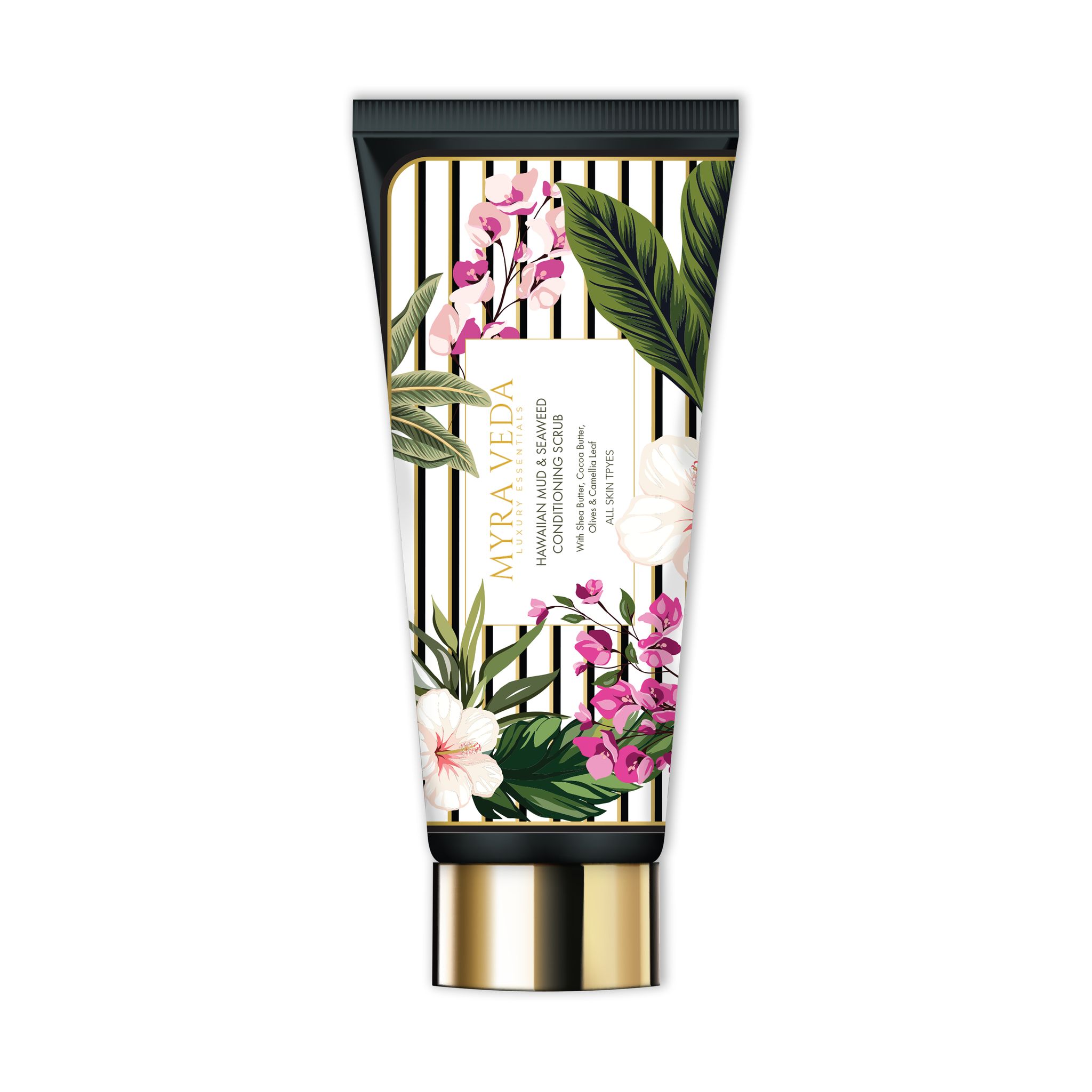 Hawaiian Mud & Seaweed Scrub-50g