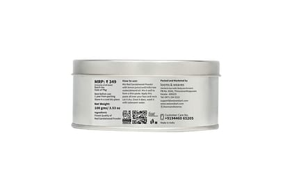 AYURVEDIC RED SANDAL POWDER 100GM