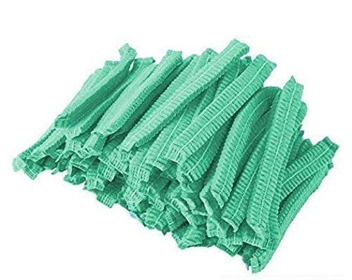 Disposable Bouffant Caps for Surgical, Restaurants & Home Use, 100 Pieces
