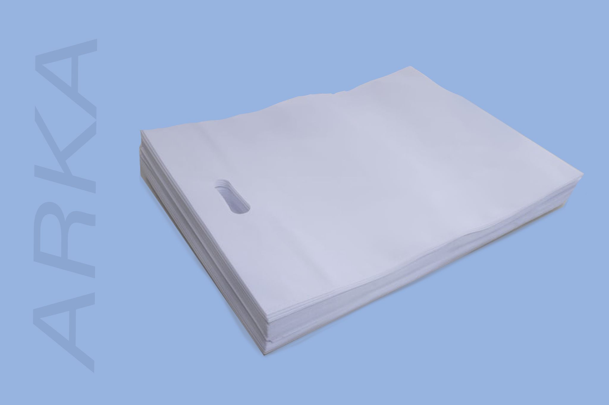 D Cut 14x18 (200 Pcs) Non Woven Carry Bags