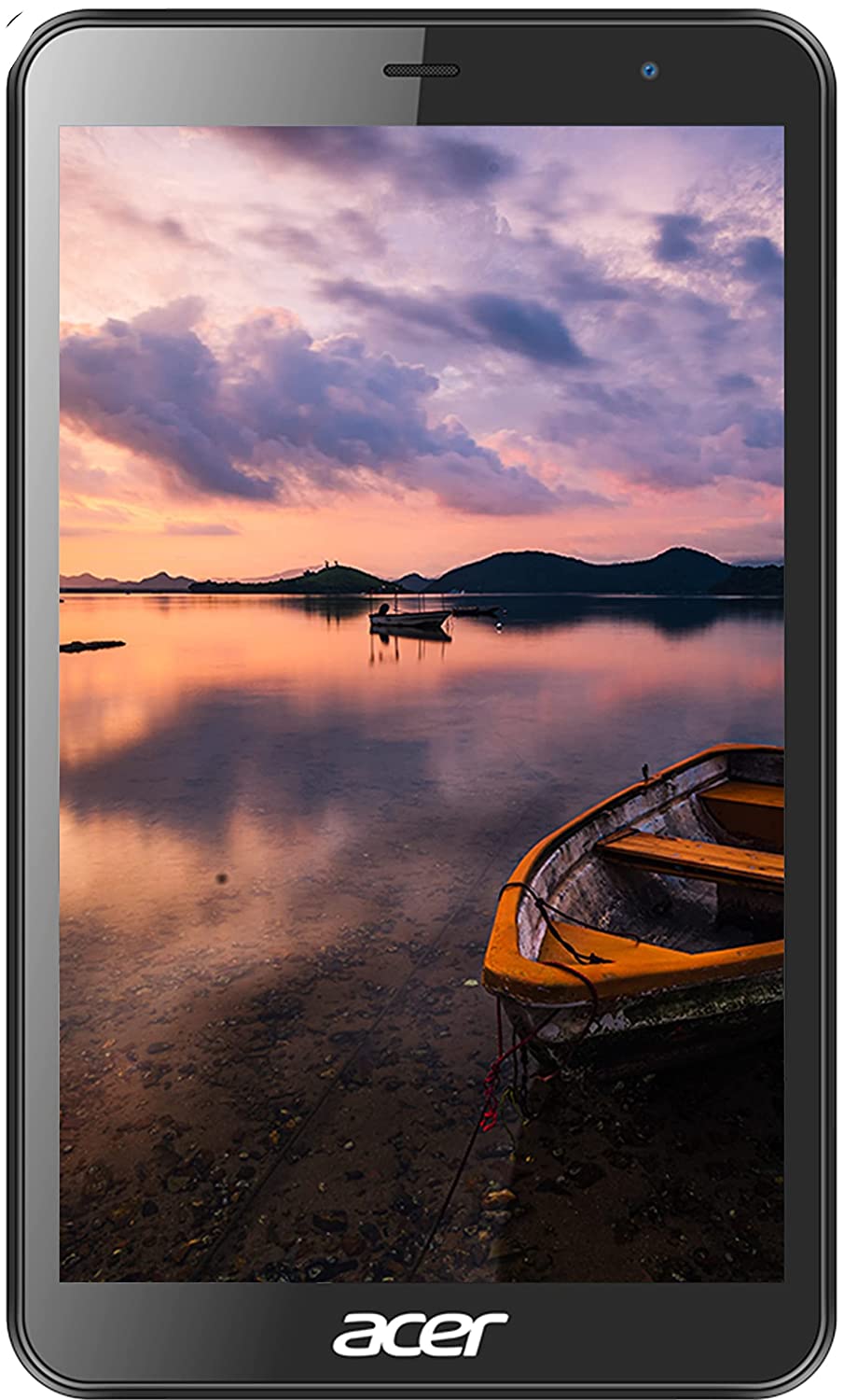 Acer one T4-82L (20.32 cm) 8 Inch Bluetooth Tablet with 3GB RAM and 32 GB EMMC, 350 Nits Brightness IPS Panel, Dual-Camera, 4G LTE,Android 11, Black