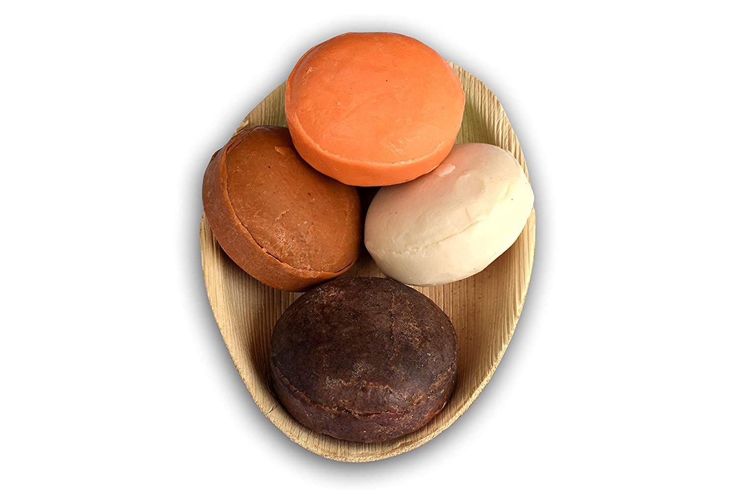 Handmade Vetiver Soap, Sandal, Aloe Vera Soap and Nalpamaram -100 Grams Each (Set of 4)