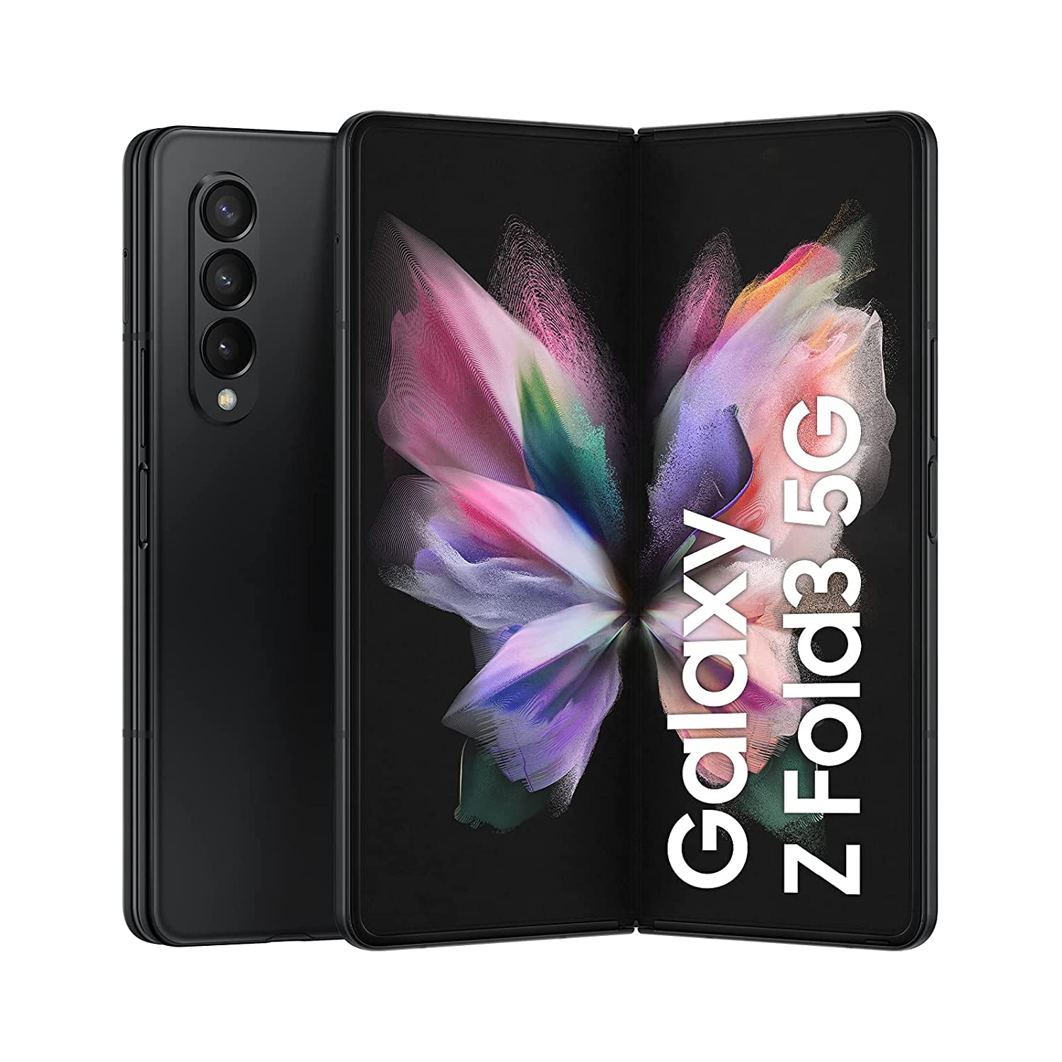 Samsung Galaxy Z Fold3 5G (Phantom Black, 12GB RAM, 512GB Storage) Black SM-F926BZKG