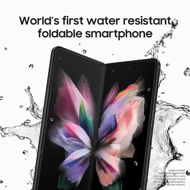 Samsung Galaxy Z Fold3 5G (Phantom Black, 12GB RAM, 512GB Storage 