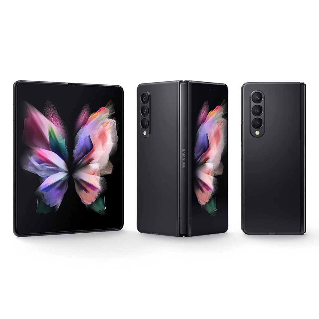 Samsung Galaxy Z Fold3 5G (Phantom Black, 12GB RAM, 512GB Storage) Black SM-F926BZKG