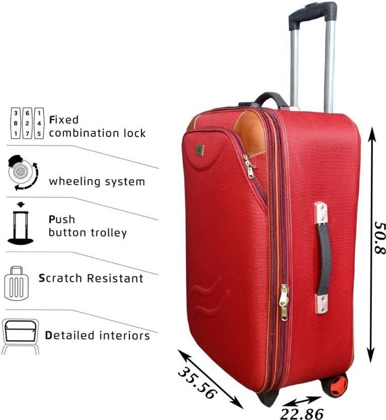 Expandable Trolley Suitcase Size-22 inch