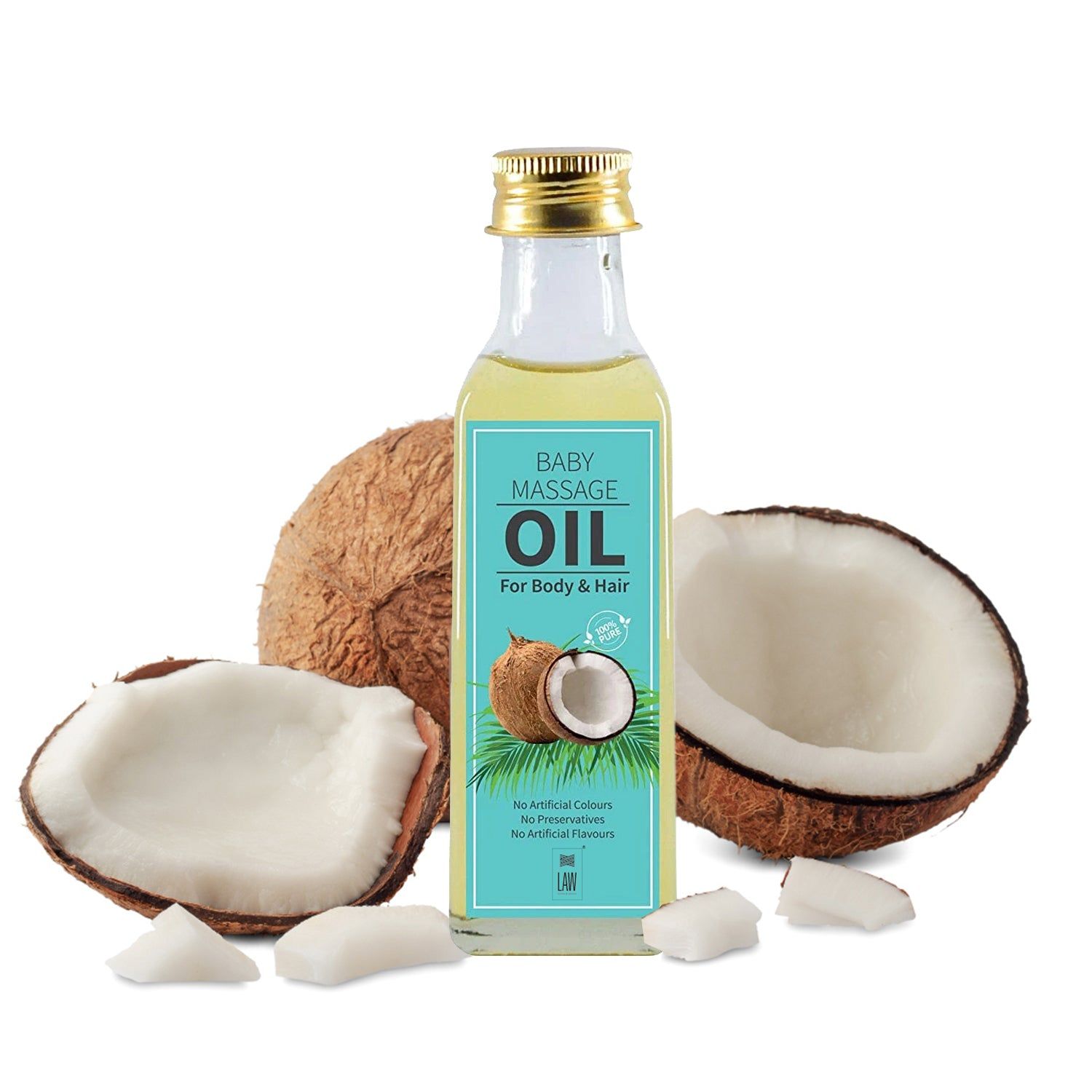 Baby Massage Oil (for Hair and Body)