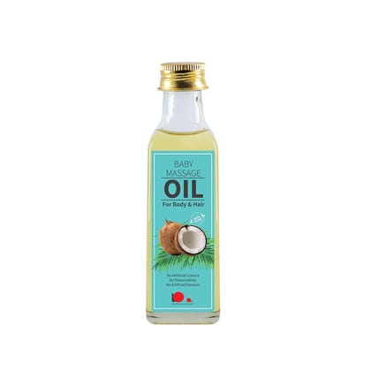 Baby Massage Oil (for Hair and Body)