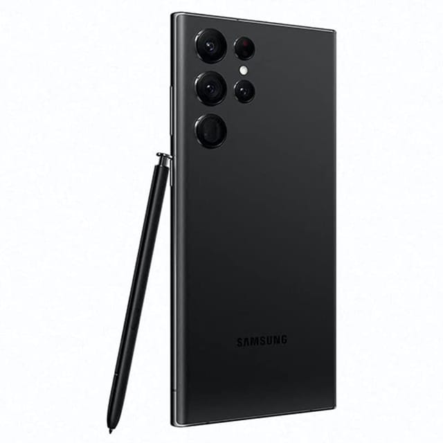 Samsung Galaxy S22 Ultra 5G (Black, 12GB, 512GB Storage) SM-S908EZKH