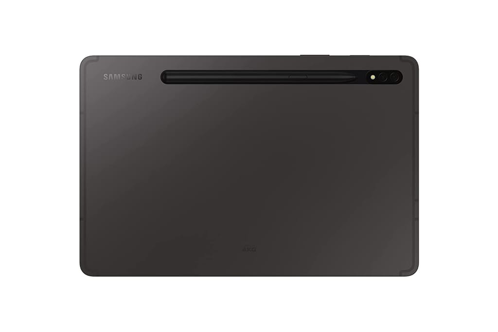 Samsung Galaxy Tab S8 27.94 cm (11 inch) Display, RAM 8 GB, ROM 128 GB Expandable, S Pen in-Box, Wi-Fi+5G Tablet, Graphite SM-X706BZAA