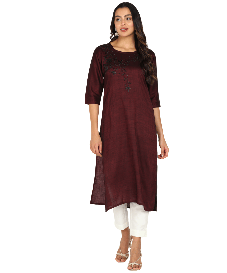 fcity.in - Multi Color Kurti With White Pant / Trendy Refined Women Kurta  Sets