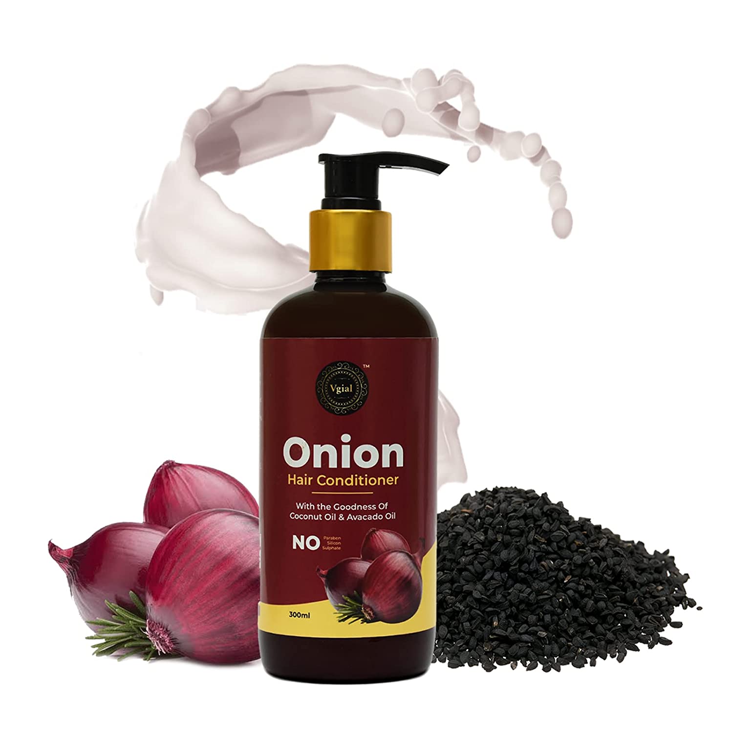 Vgial Onion Hair Conditioner With The Goodness Of Coconut oil & Avacado oil 300ml