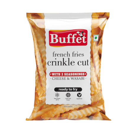 BUFFET FRENCH FRIES CRINKLE CUT 400