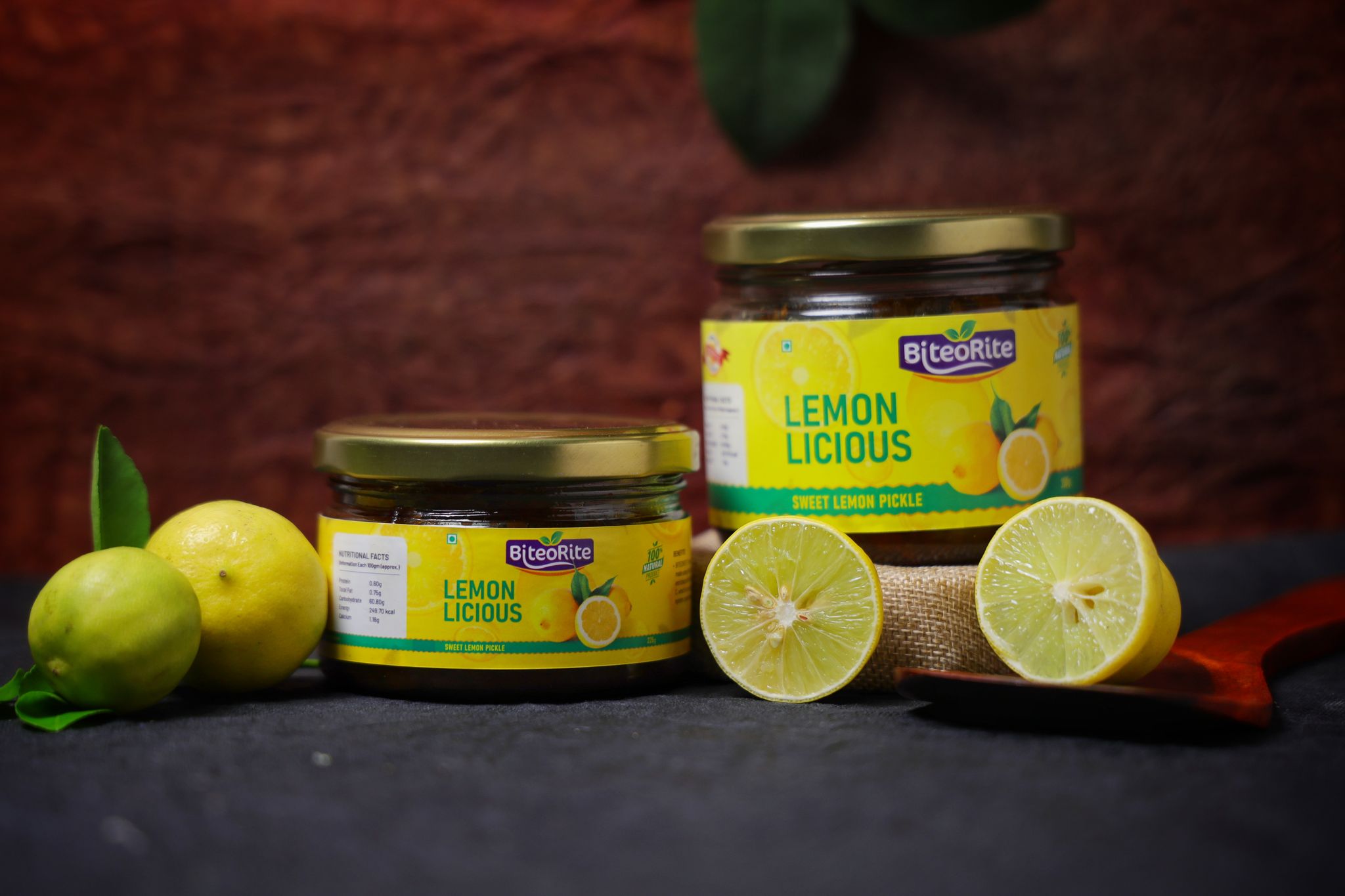 Biteorite Lemon Licious Pickle, 225g