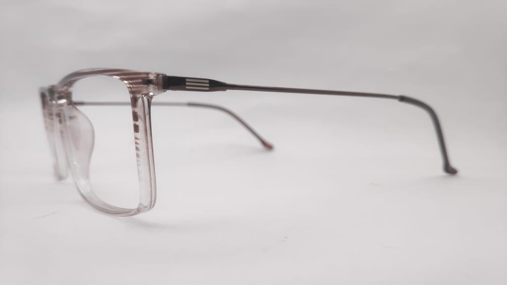 Unbreakable Spectacle Frame by shiv eye care tiger mix colour