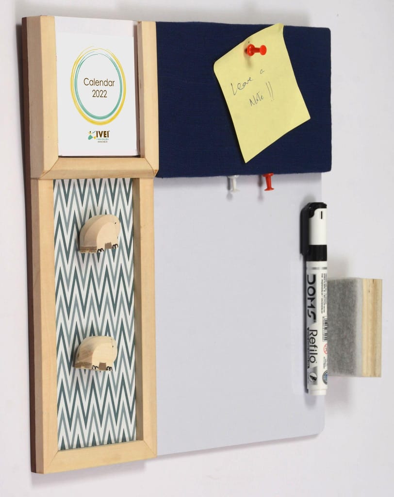 IVEI Pin + White +Metal Combination board