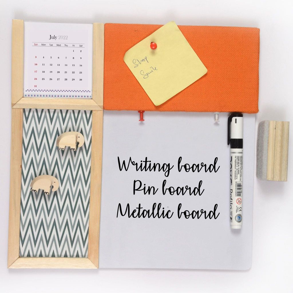 IVEI Pin + White +Metal Combination board