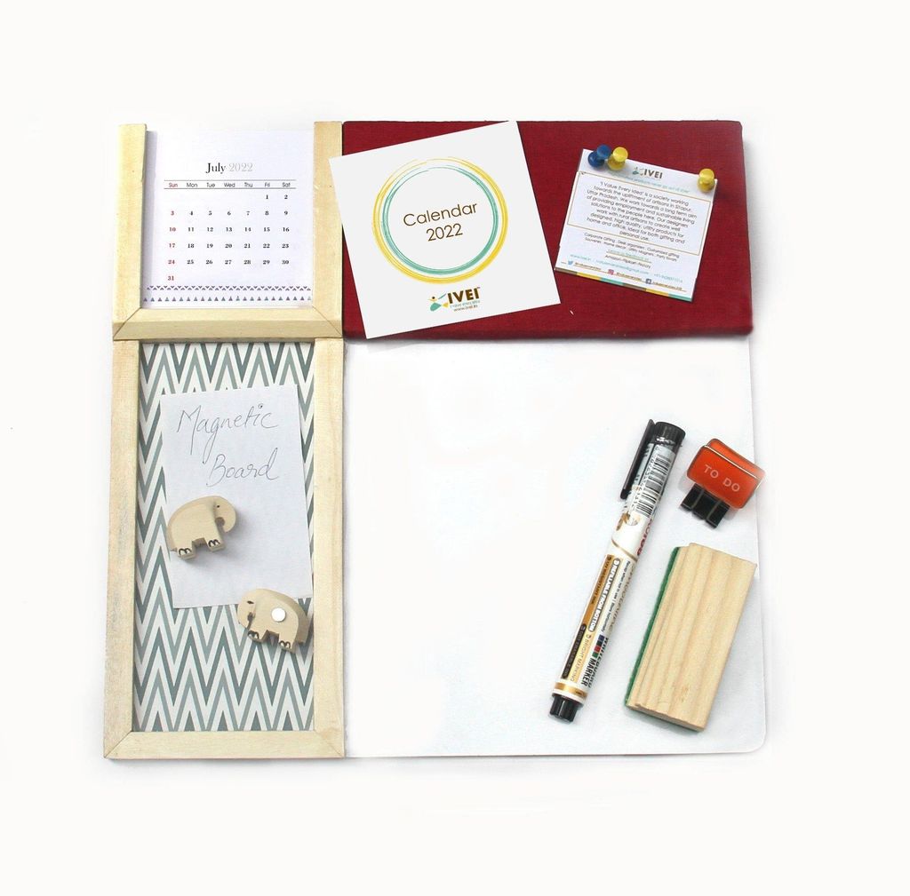 IVEI Pin + White +Metal Combination board