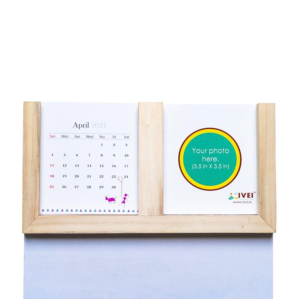 IVEI Quilling Fridge Magnet with Photo frame, Calendar and Whiteboard