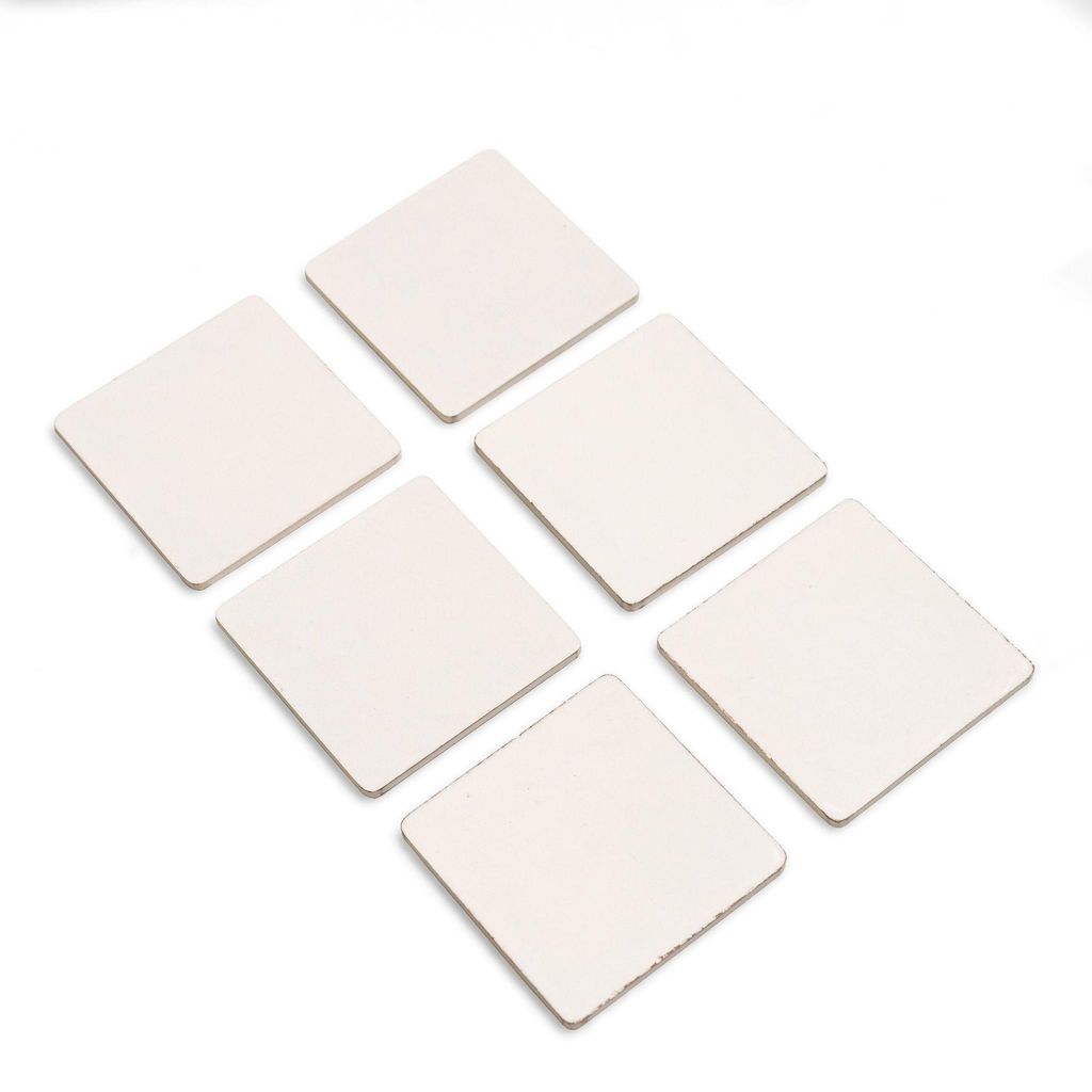 IVEI DIY Square Coasters (set of 12) 3.5 * 3.5(with Primer)