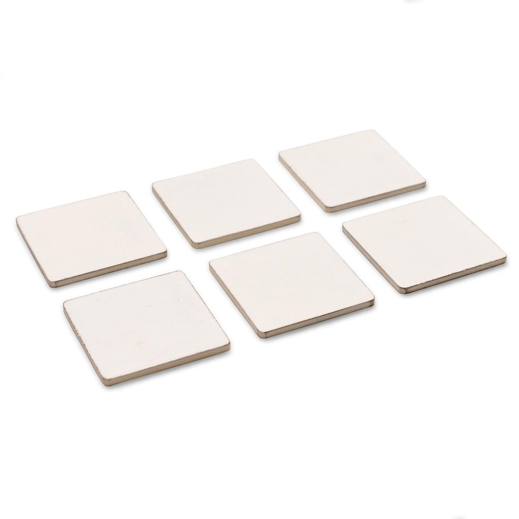 IVEI DIY Square Coasters (set of 12) 3.5 * 3.5(with Primer)