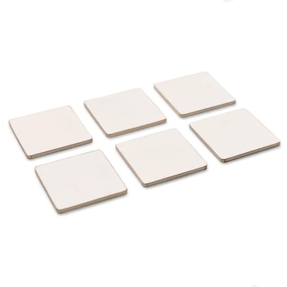 IVEI DIY Square Coasters (set of 12) 3.5 * 3.5(with Primer) IVEI DIY Square Coasters (set of 12) 3.5 * 3.5(with Primer)