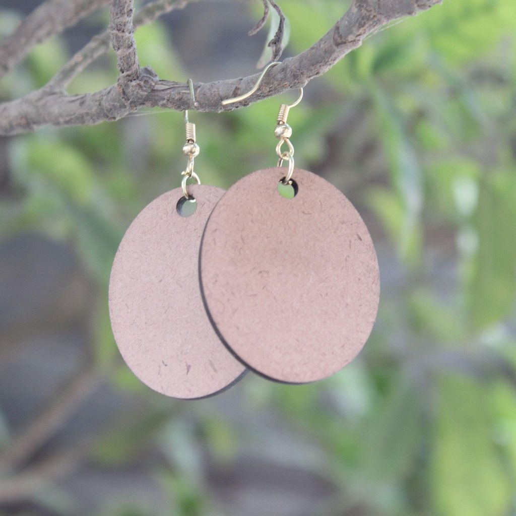 IVEI DIY MDF Earrings Mixed Shapes - Set of 5