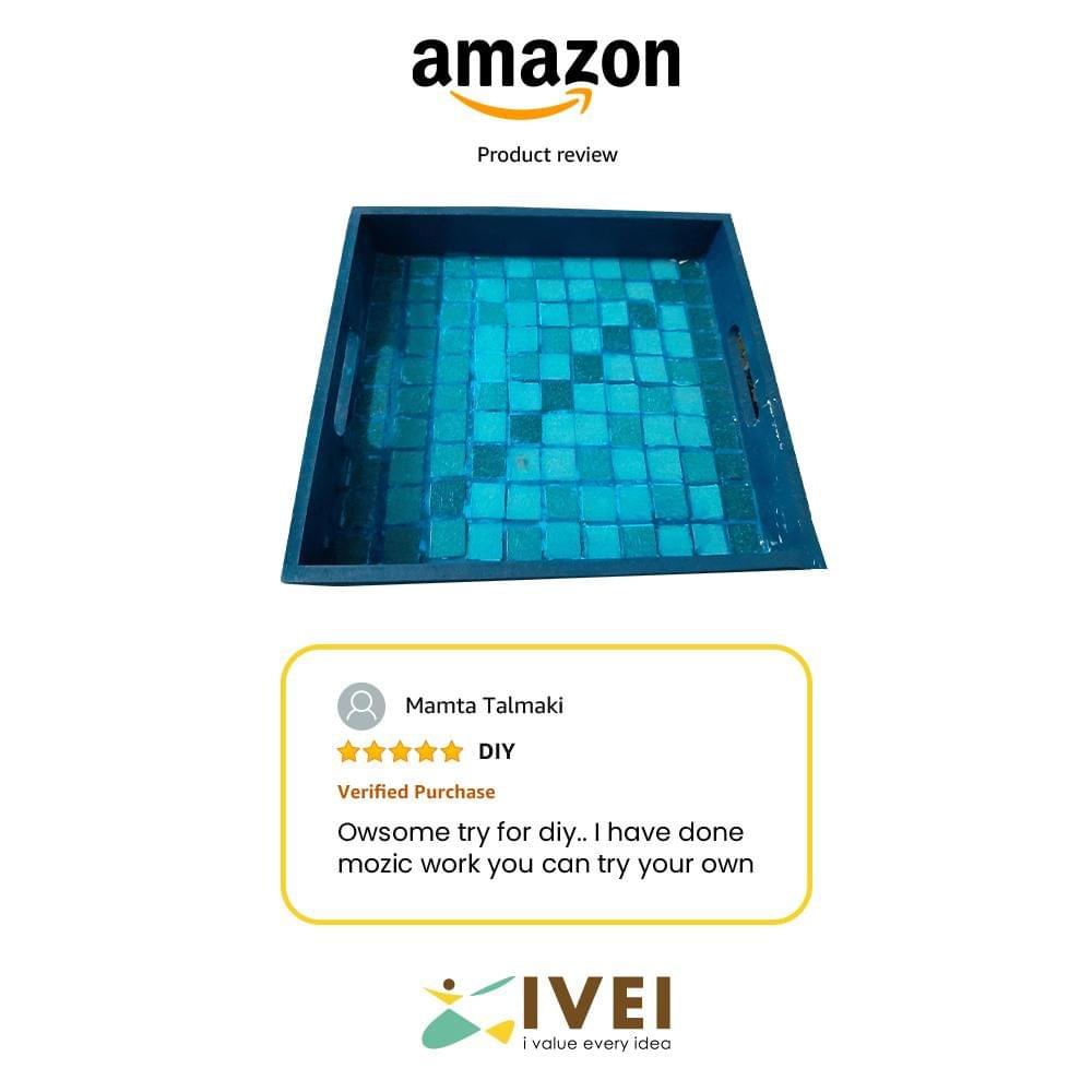 IVEI DIY tray and Round Coaster(set of 6)