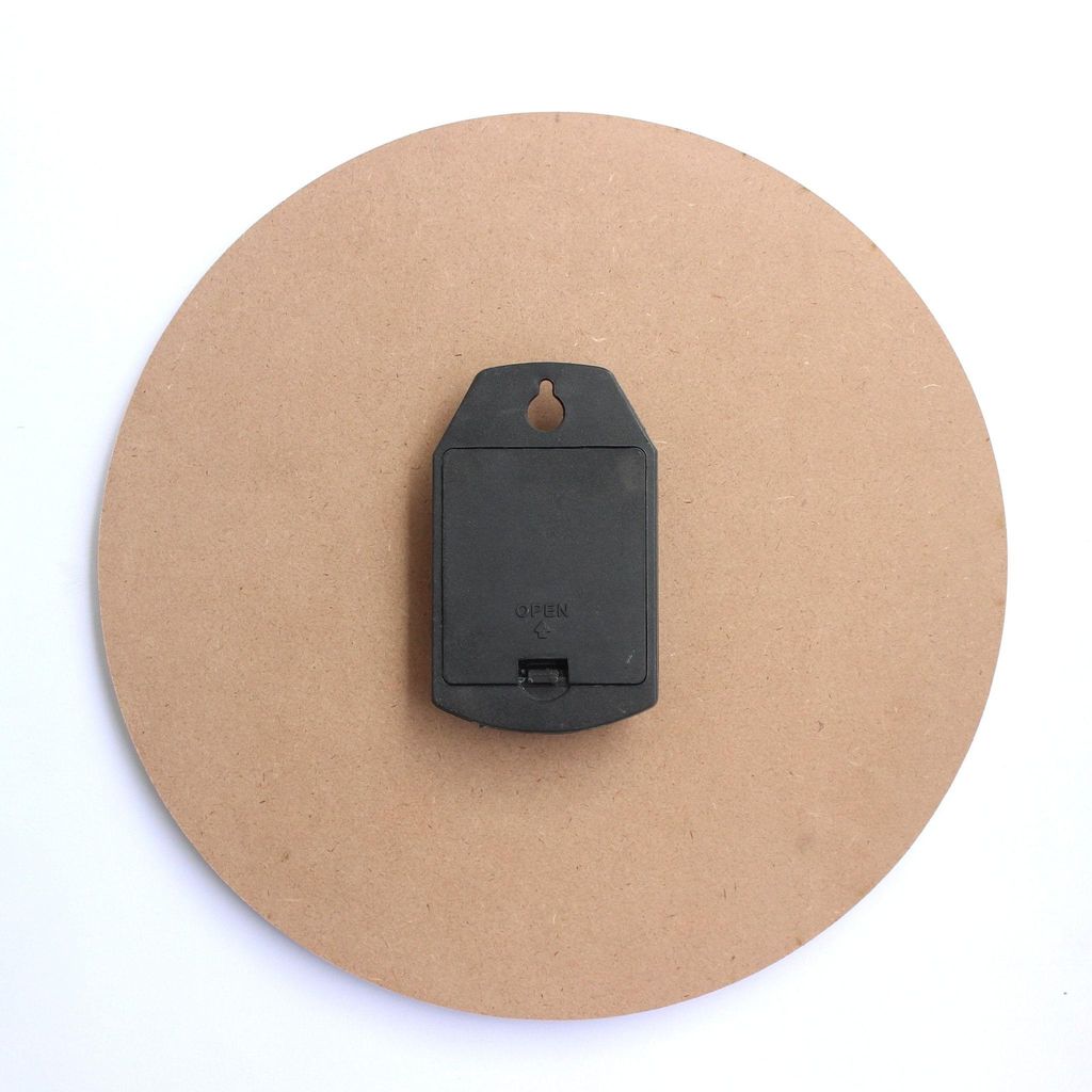IVEI DIY MDF Clock Round - 11 inches