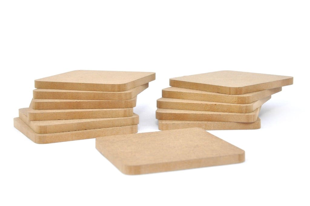 IVEI DIY coaster (set of 12) (3.5in X3.5in)