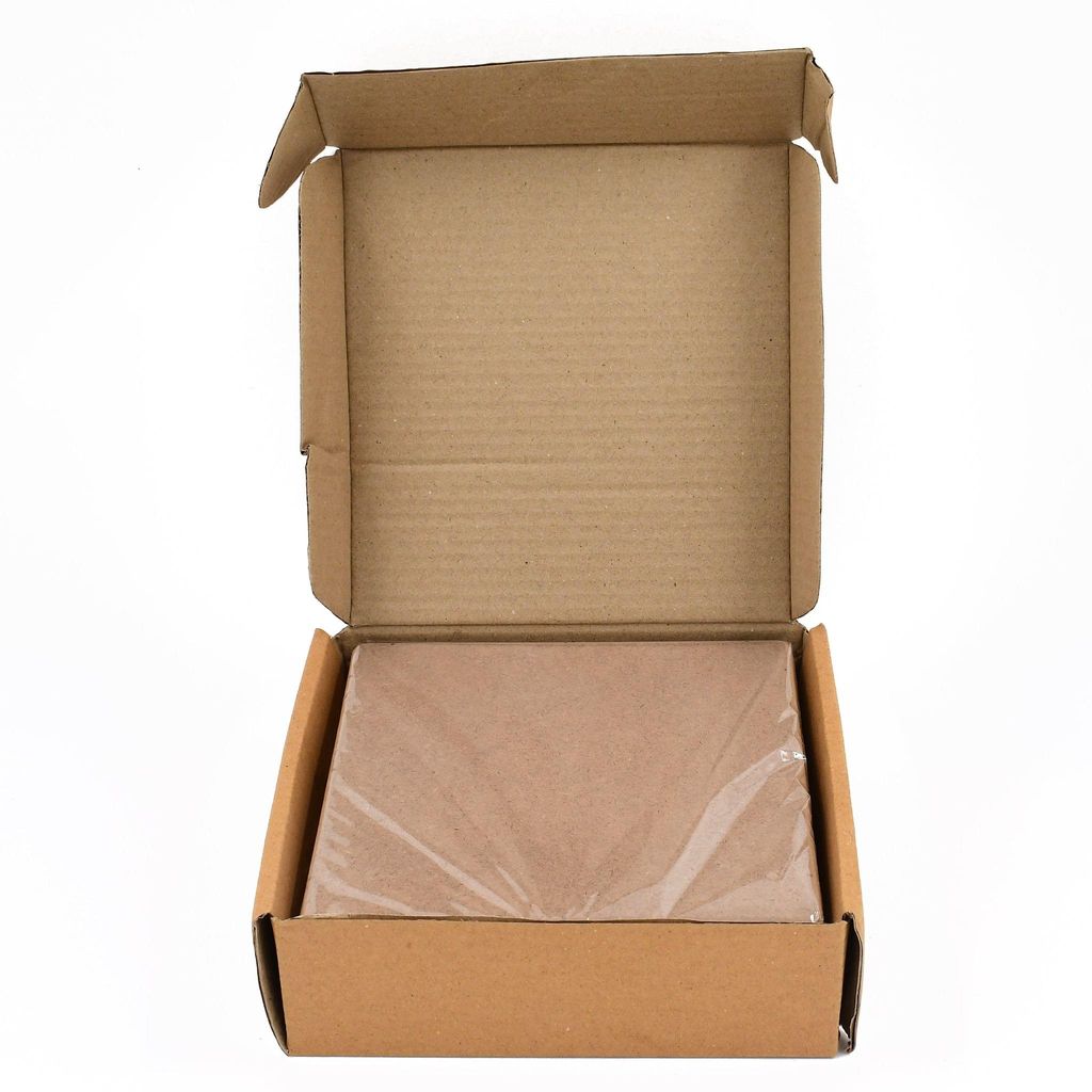 IVEI MDF Box - Square Wood Box DIY (7.5 in X 7.5 in X 2 in)