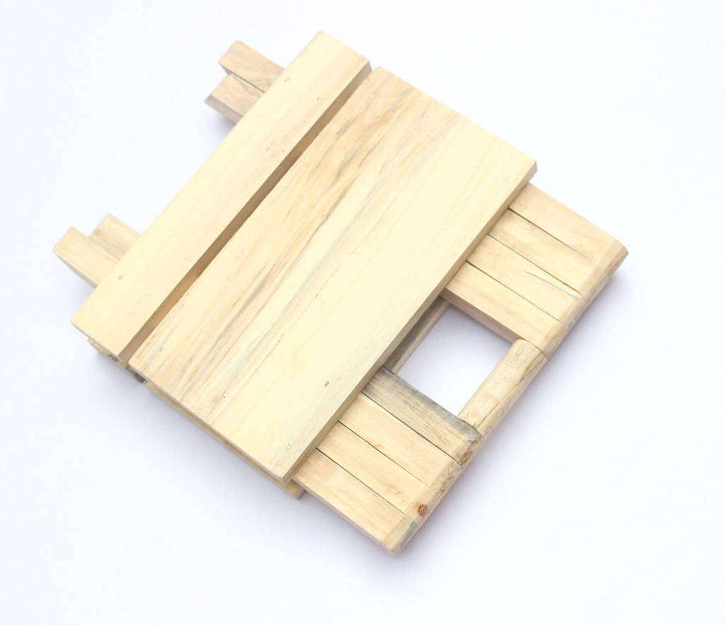 IVEI Wooden Portable Folding Table