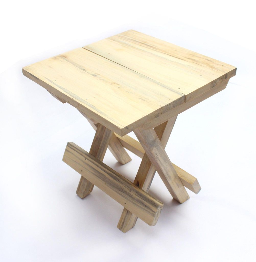IVEI Wooden Portable Folding Table