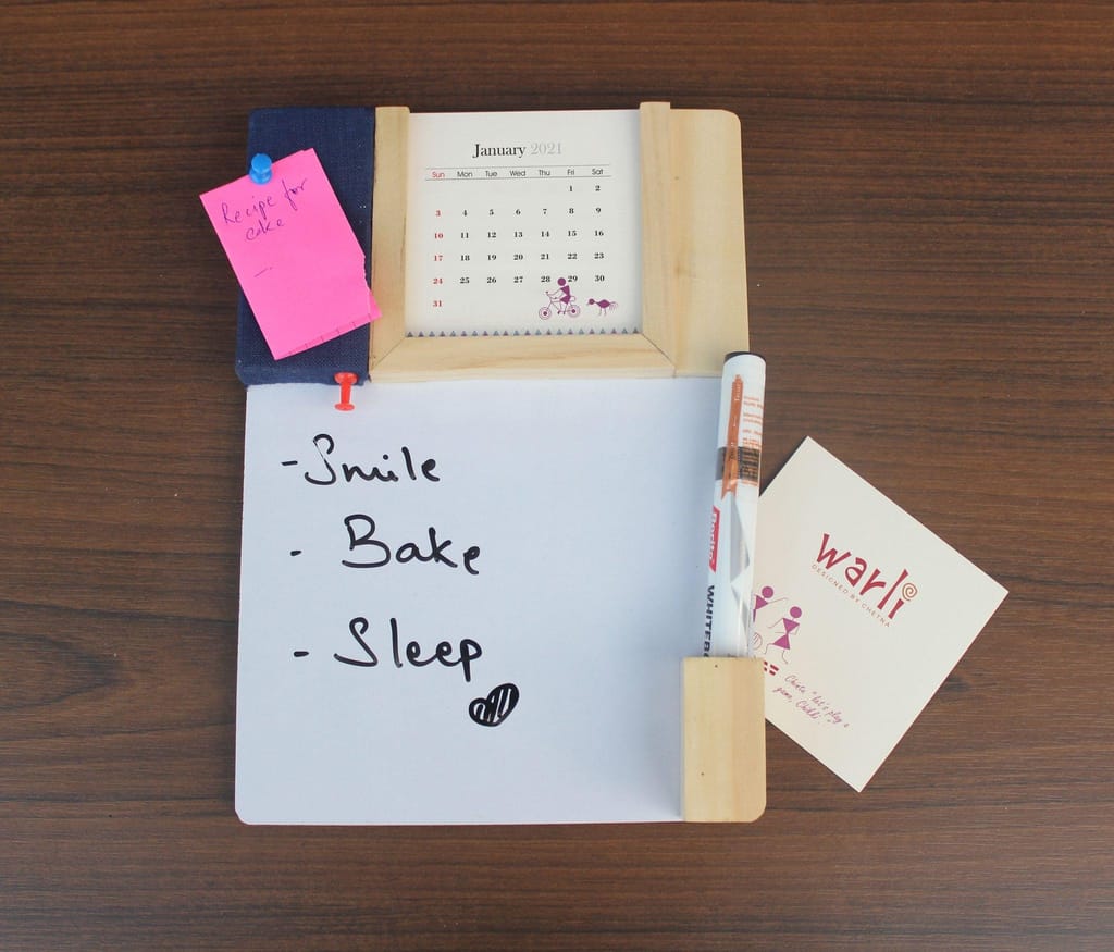 IVEI Warli Utility To-Do Calendar Magnet