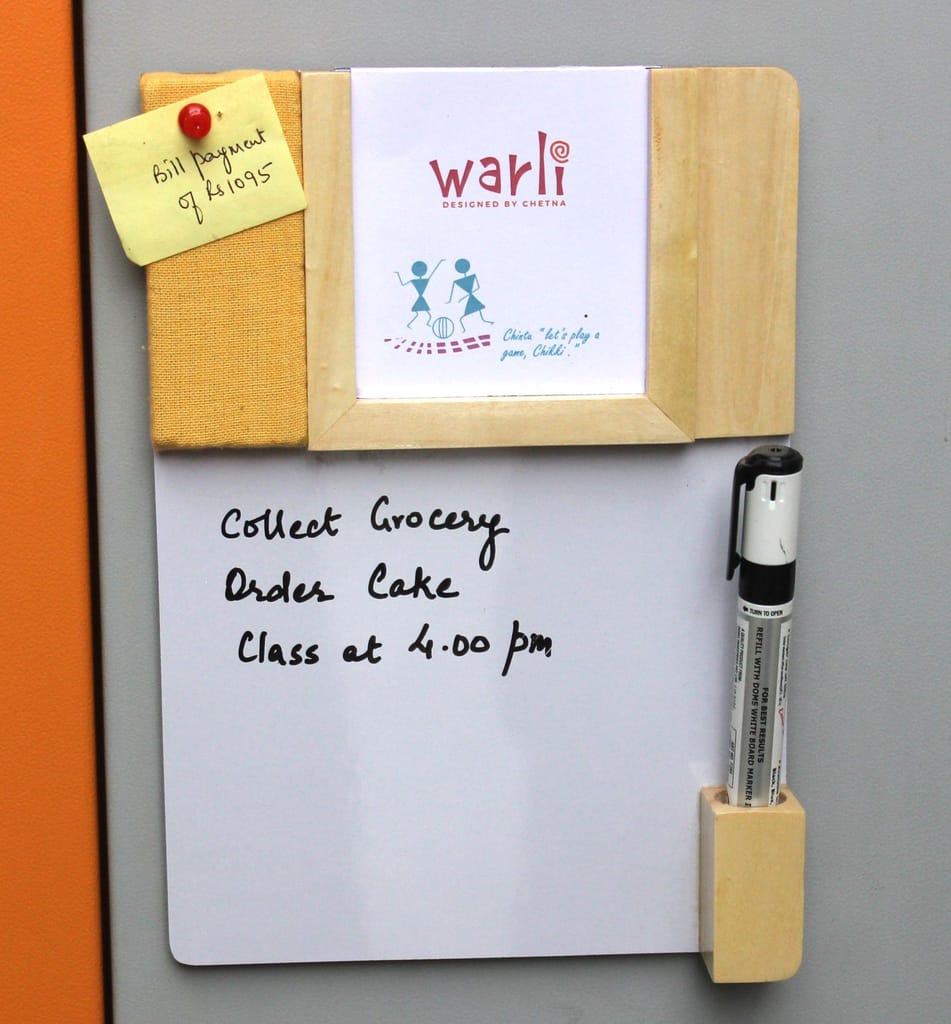 IVEI Warli Utility To-Do Calendar Magnet