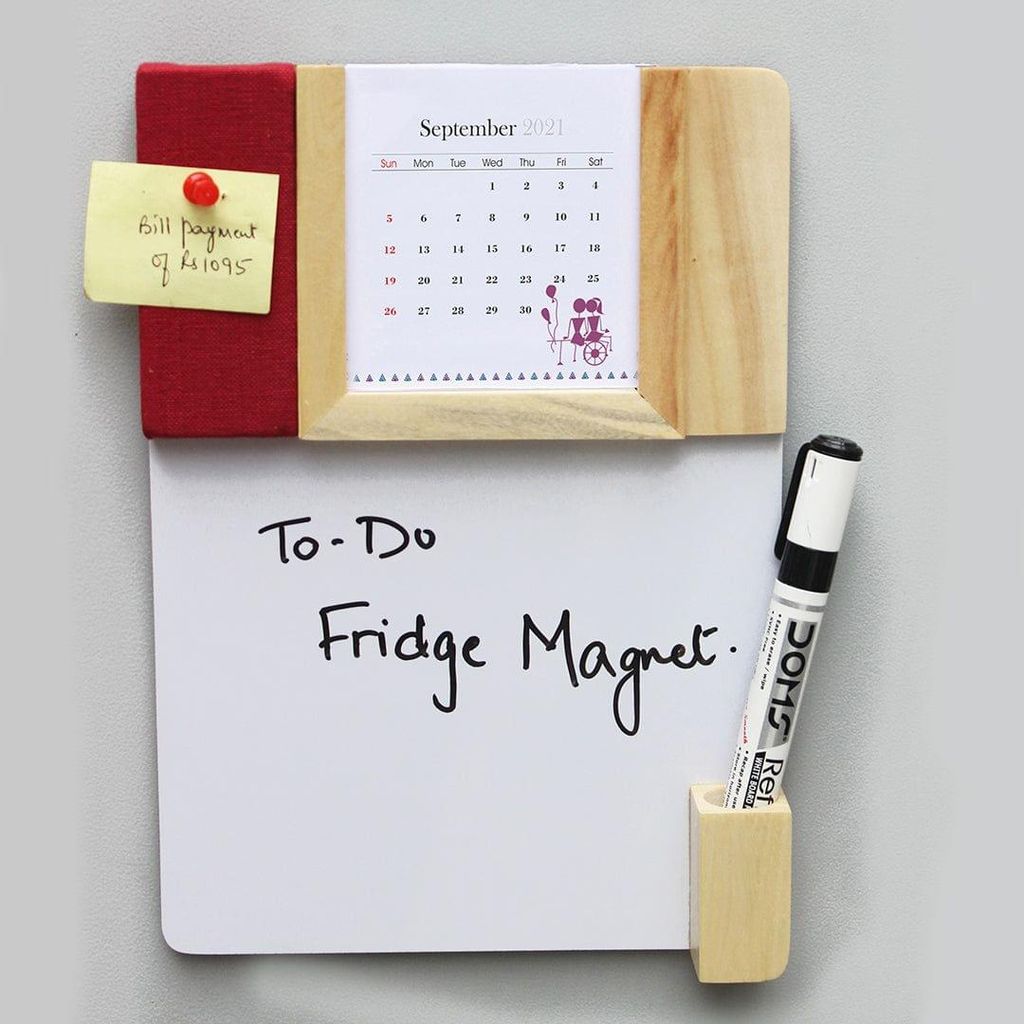 IVEI Warli Utility To-Do Calendar Magnet