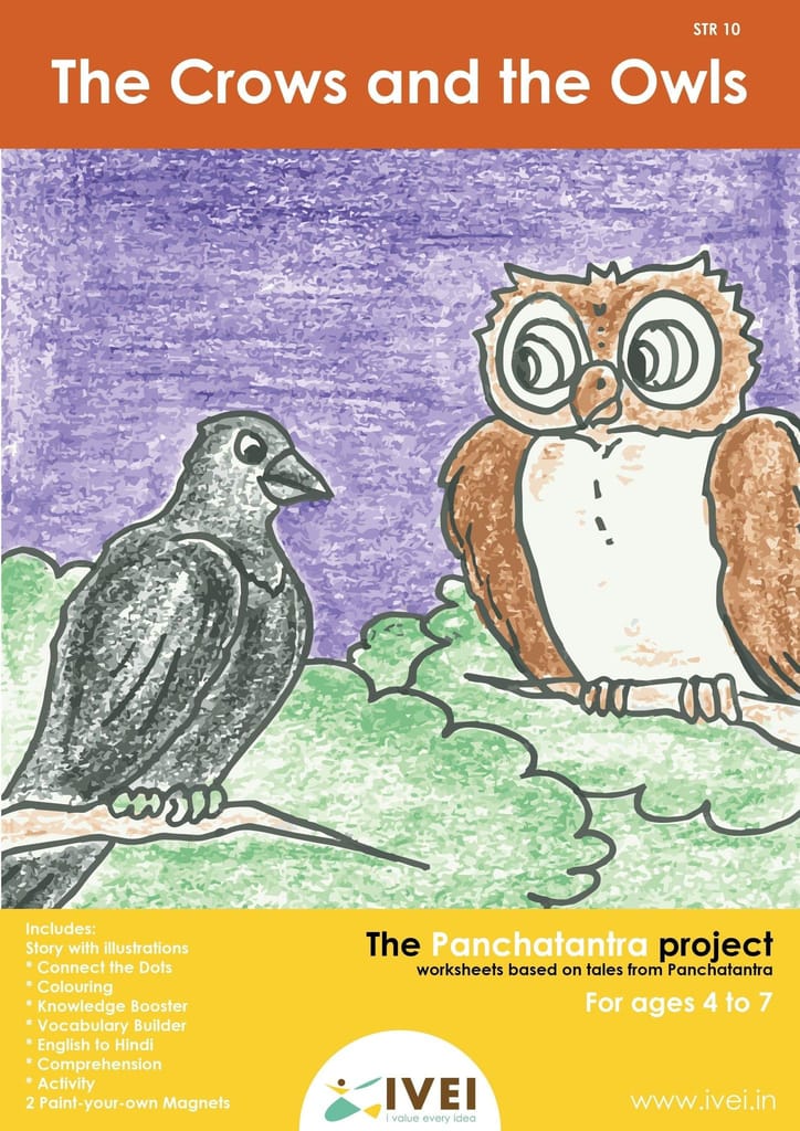 The Crows and the Owls - Workbook and 2 DIY magnets - 4 to 7 yrs