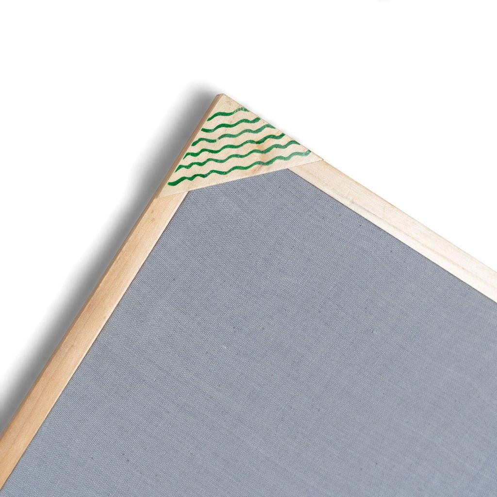 IVEI Metal board, Pinboard, Whiteboard with Calendar - Set of 2- Grey